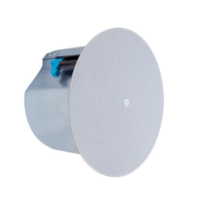 6.5" Two-Way Thin Edge Ceiling Loudspeaker with Back Can - White